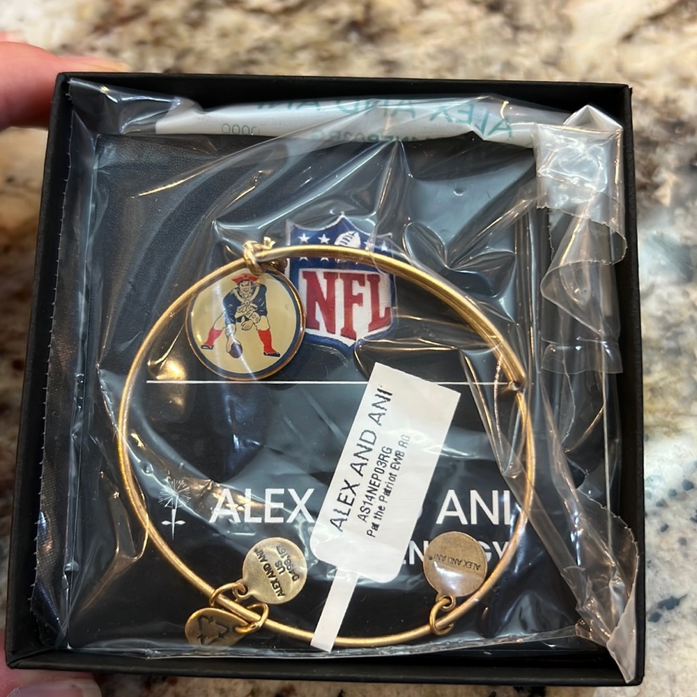 Alex and Ani Patriots Bracelet